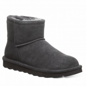 Bearpaw Alyssa Wide Bot Kadın Gray | GMJ1622PO