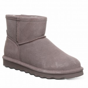 Bearpaw Alyssa Wide Bot Kadın Gri | ZSG5634TO