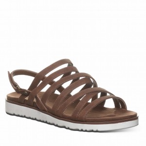 Bearpaw Crete Sandalet Kadın Kahverengi | PIU8147NA