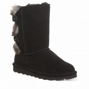 Bearpaw Eloise Wide Bot Kadın Siyah | CQR7138GG