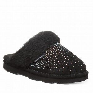 Bearpaw Loki Exotic Terlik Kadın Siyah | QAT4150YN