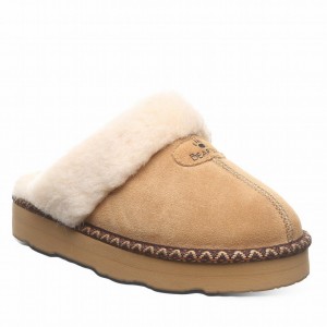 Bearpaw Loki Platform Lo Deco Terlik Kadın Kahverengi | JPA5326RU