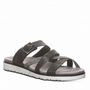 Bearpaw Rhodes Sandalet Kadın Siyah | OWY185WT