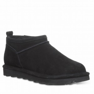 Bearpaw Super Shorty Wide Bot Kadın Siyah | WOT2696UG