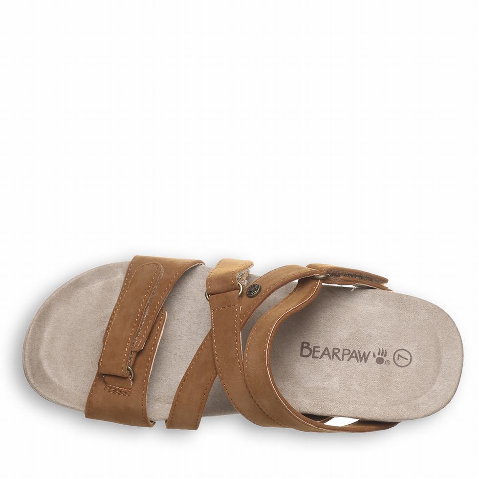 Bearpaw Acacia Sandalet Kadın Kahverengi | EJW131MU