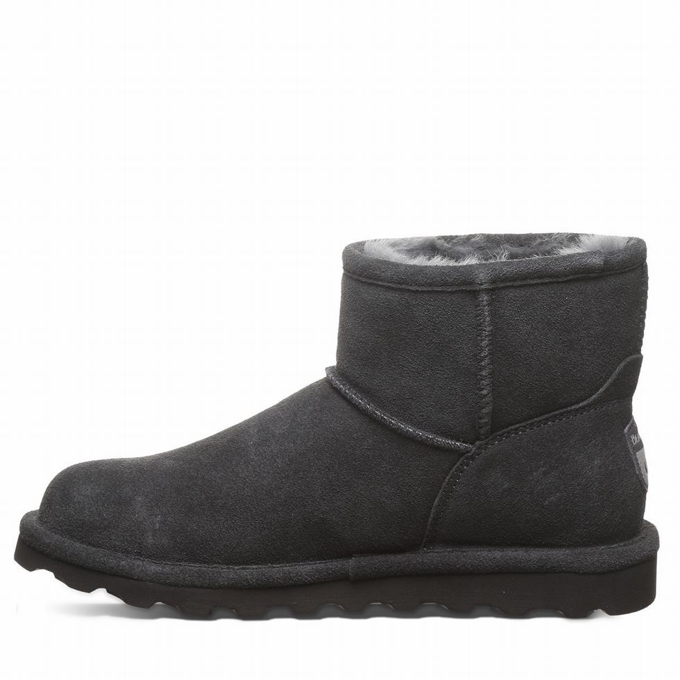 Bearpaw Alyssa Wide Bot Kadın Gray | GMJ1622PO