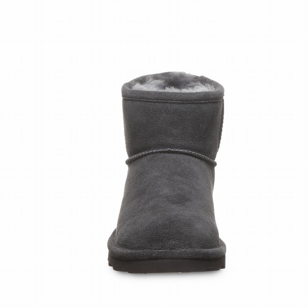 Bearpaw Alyssa Wide Bot Kadın Gray | GMJ1622PO