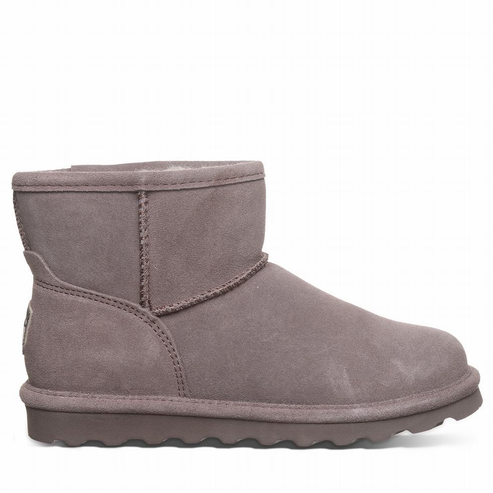 Bearpaw Alyssa Wide Bot Kadın Gri | ZSG5634TO