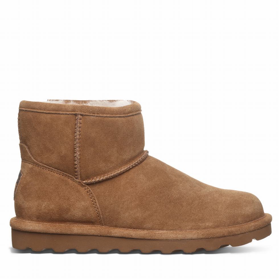 Bearpaw Alyssa Wide Bot Kadın Kahverengi | QKW15KJ