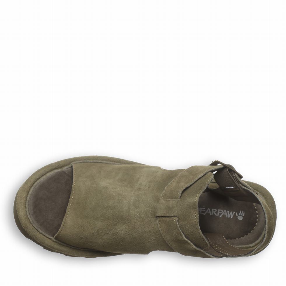 Bearpaw Ascend Sandalet Kadın Yeşil | KCL5749PM