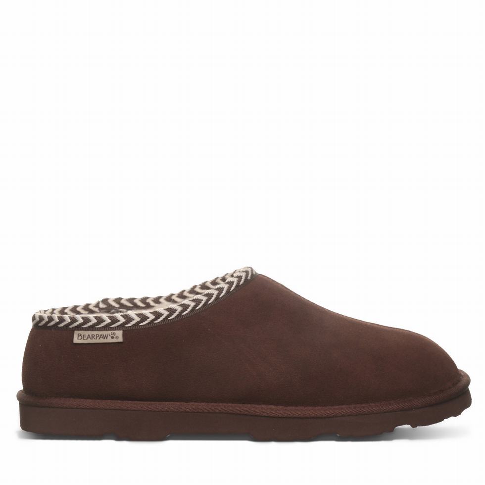 Bearpaw Beau Terlik Erkek Kahverengi | EQM5786GH