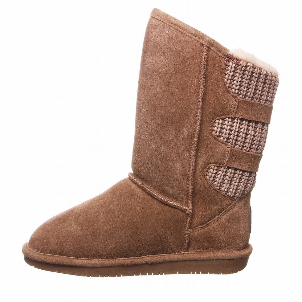 Bearpaw Boshie Wide Uzun Bot Kadın Kahverengi | MDU2049KF