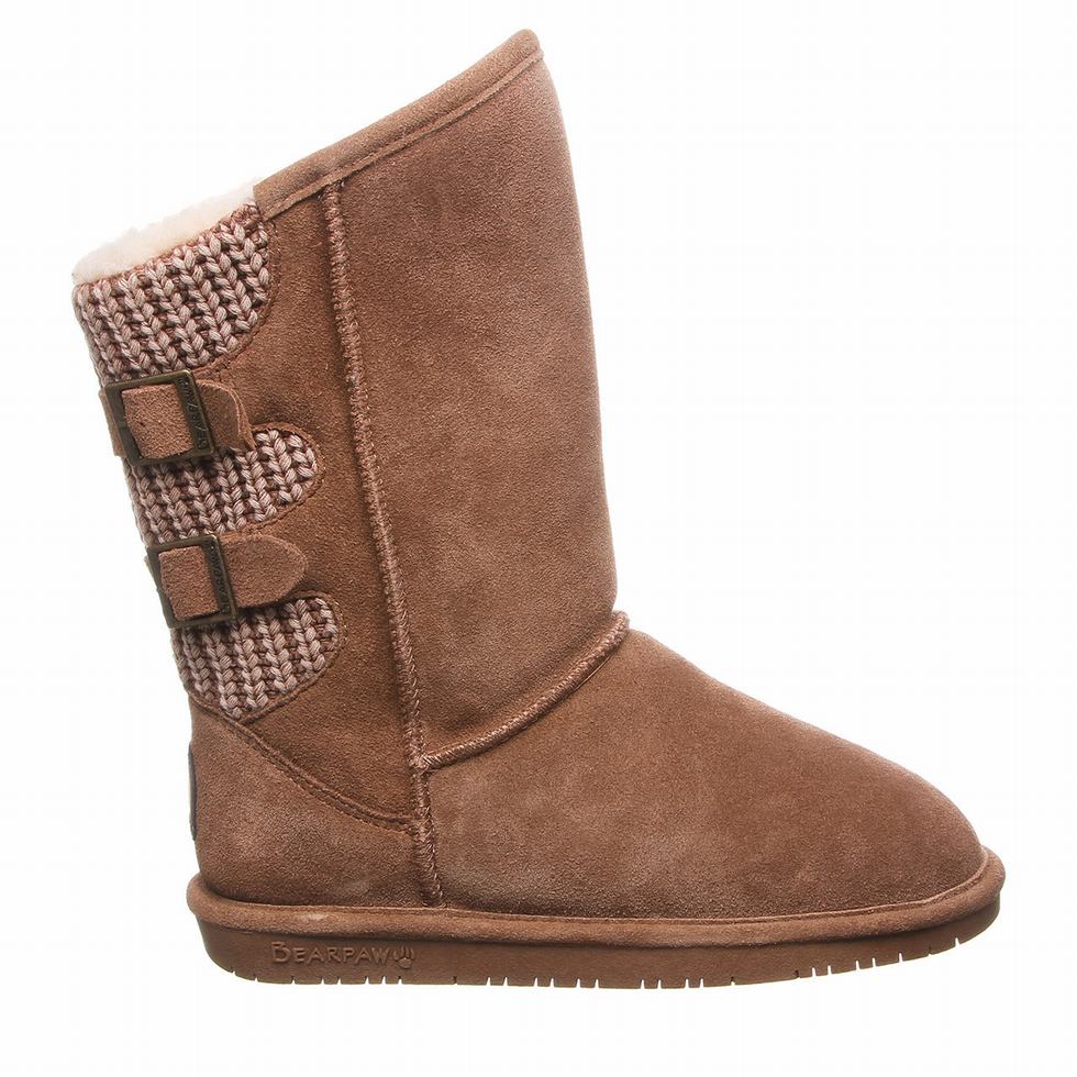 Bearpaw Boshie Wide Uzun Bot Kadın Kahverengi | MDU2049KF