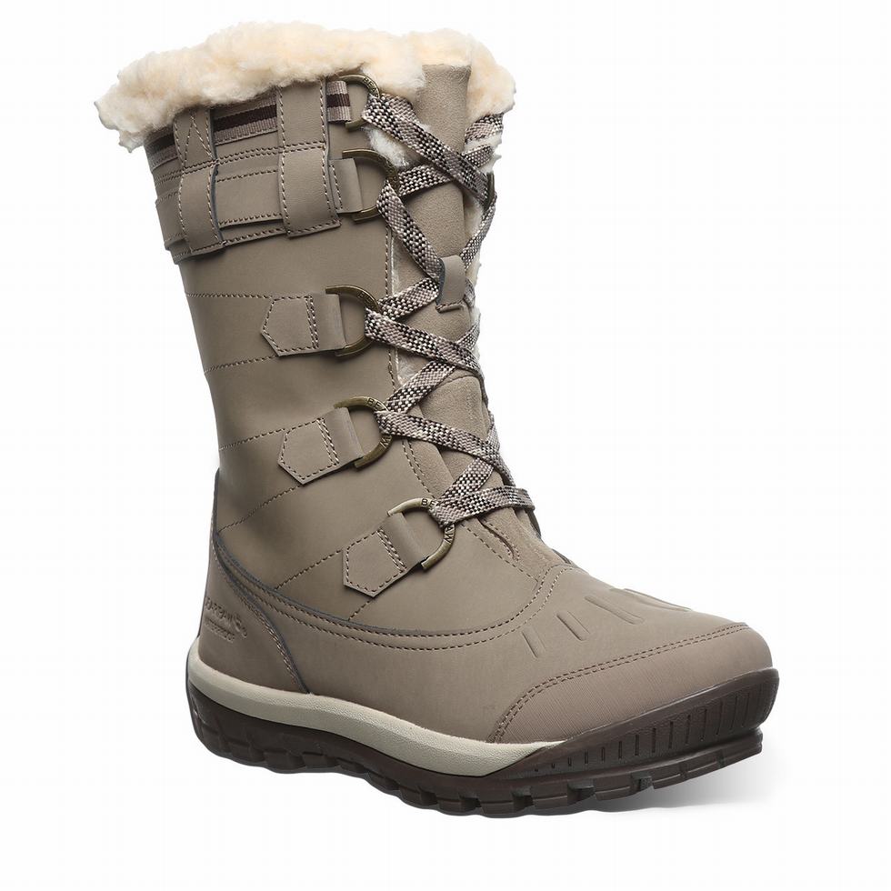 Bearpaw Desdemona Yürüyüş Botu Kadın Bej Rengi | ZKB456BO