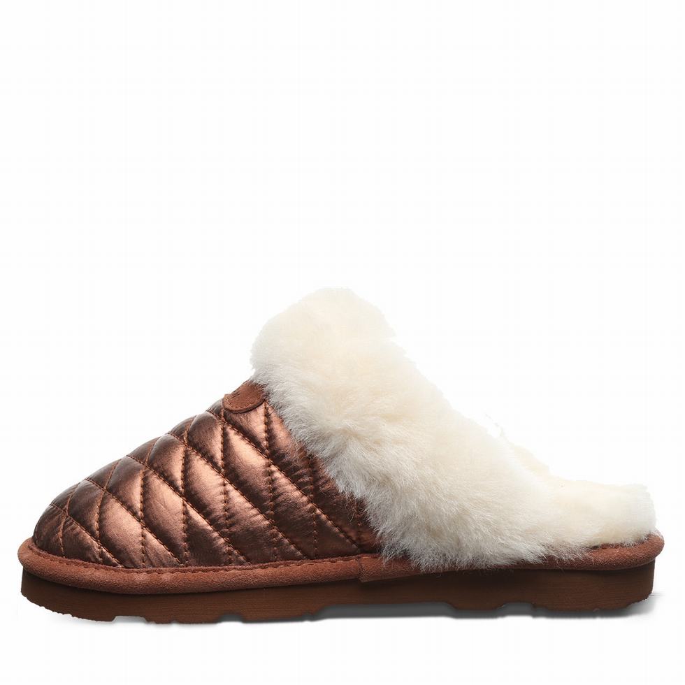 Bearpaw Effie Terlik Kadın Kahverengi | BVZ6252JO