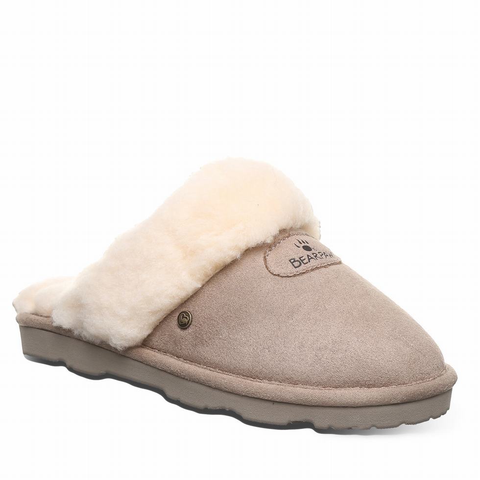 Bearpaw Effie Vegan Terlik Kadın Kahverengi | TWZ4576EB