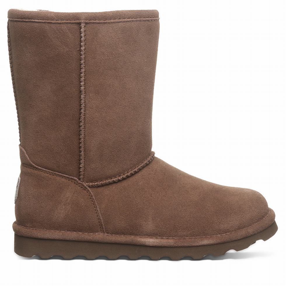 Bearpaw Elle Short Bot Kadın Kahverengi | YRS4194ZU