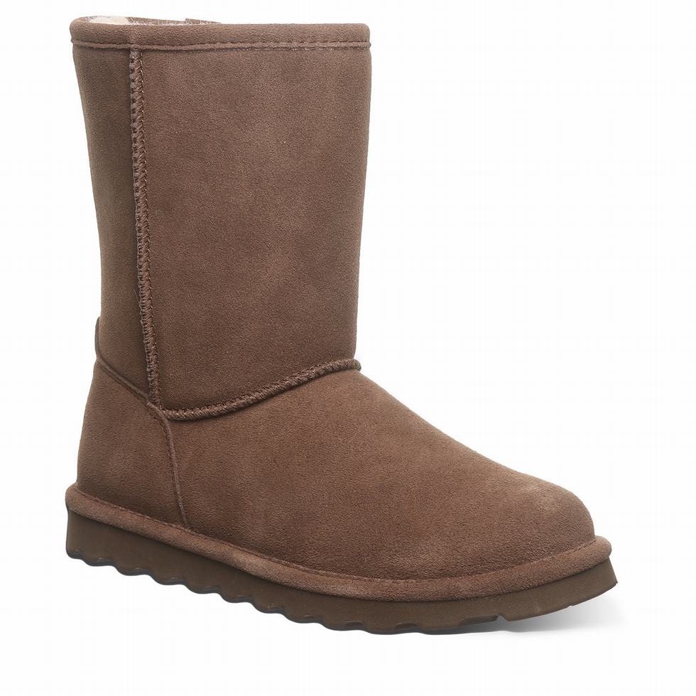 Bearpaw Elle Short Bot Kadın Kahverengi | YRS4194ZU