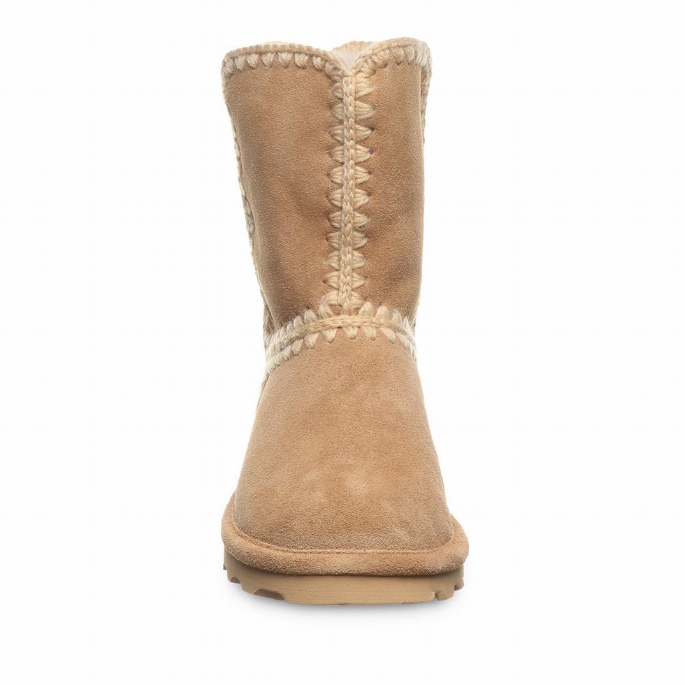 Bearpaw Elle Short Bot Kadın Kahverengi | XBM7974WG