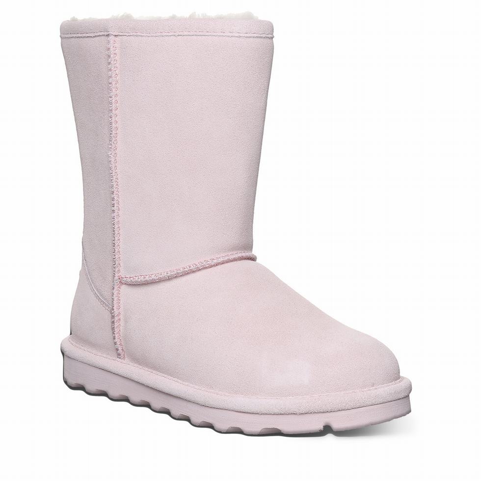 Bearpaw Elle Short Bot Kadın Pembe | PTB685DU