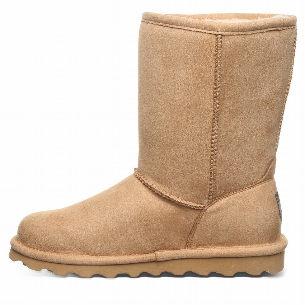 Bearpaw Elle Short Vegan Bot Kadın Kahverengi | OQR7085PR