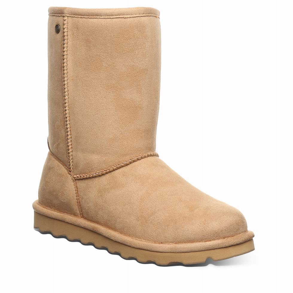 Bearpaw Elle Short Vegan Bot Kadın Kahverengi | OQR7085PR