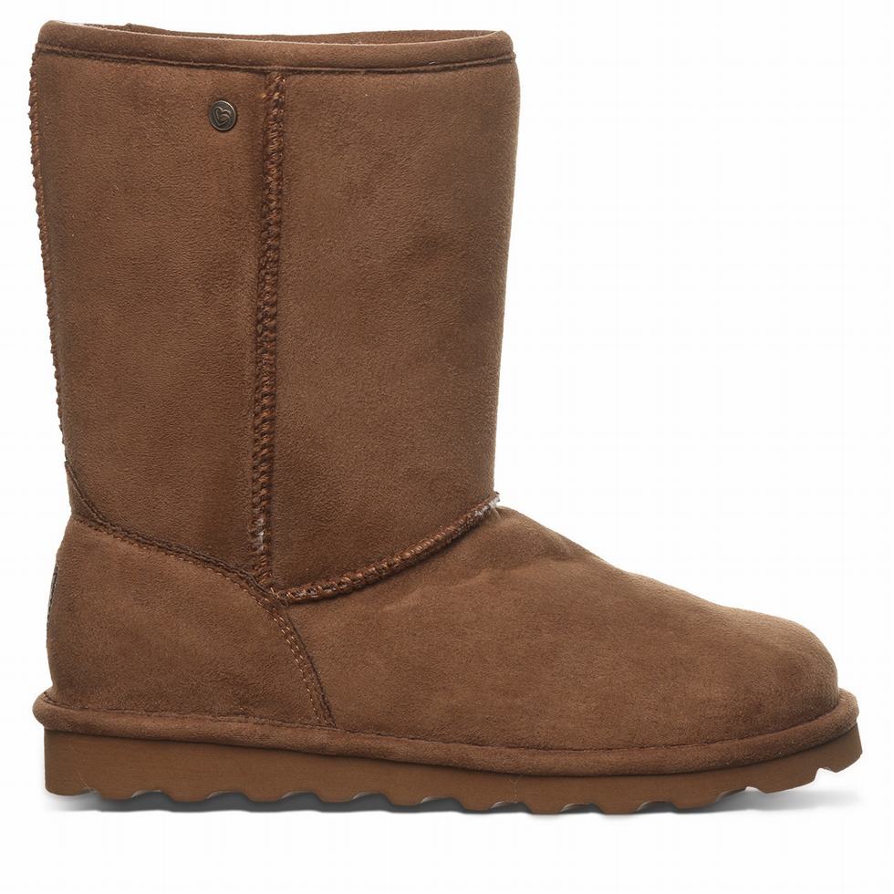 Bearpaw Elle Short Vegan Bot Kadın Kahverengi | JFS135XX