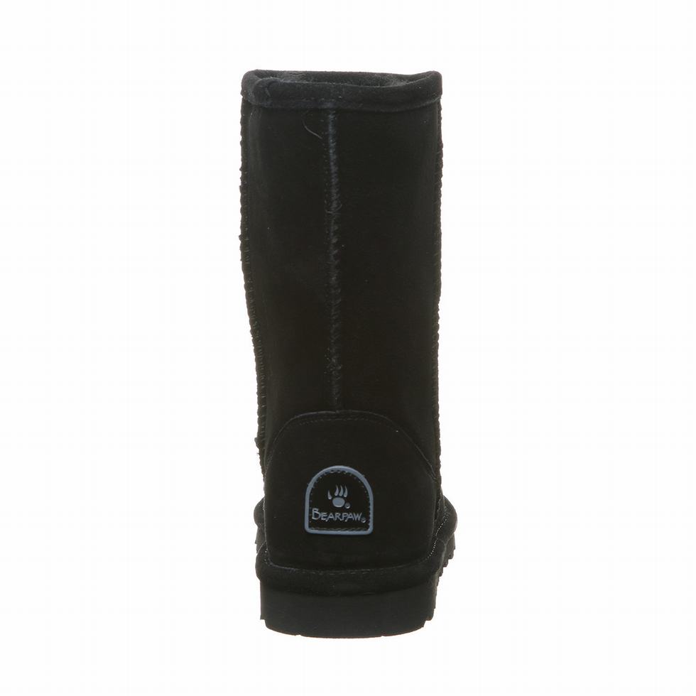 Bearpaw Elle Short Wide Bot Kadın Siyah | CZY1287FG