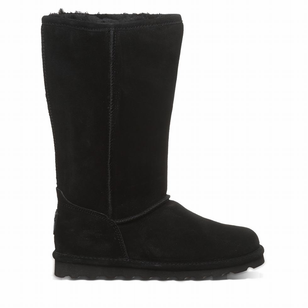 Bearpaw Elle Tall Bot Kadın Siyah | SXE7195BS