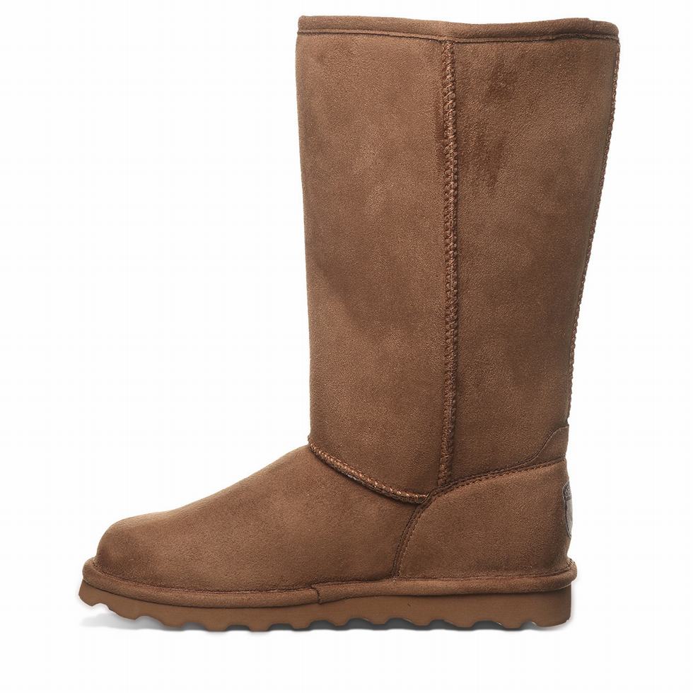 Bearpaw Elle Tall Vegan Bot Kadın Kahverengi | GOB1442ZU