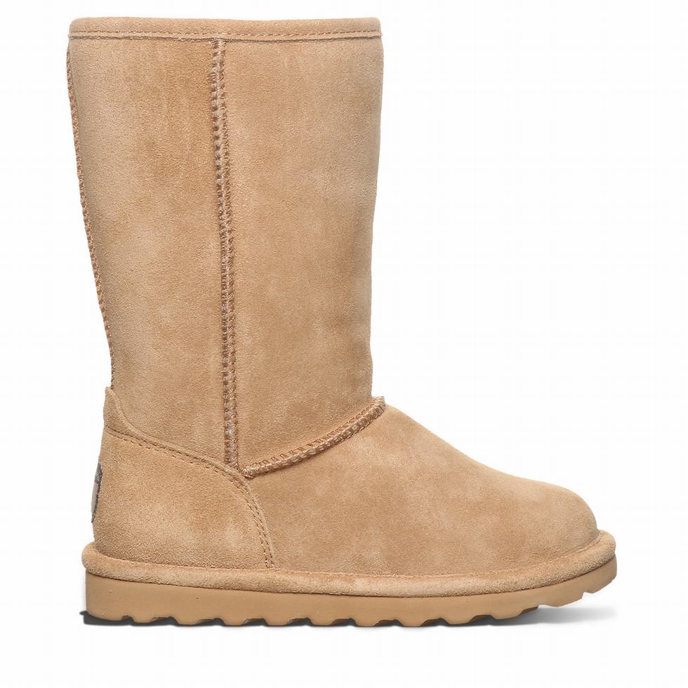 Bearpaw Elle Tall Youth Bot Çocuk Kahverengi | VKE961ML