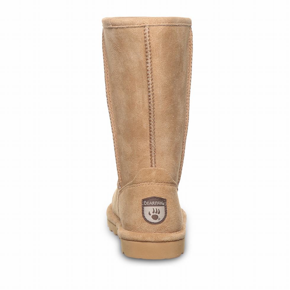 Bearpaw Elle Tall Youth Bot Çocuk Kahverengi | VKE961ML