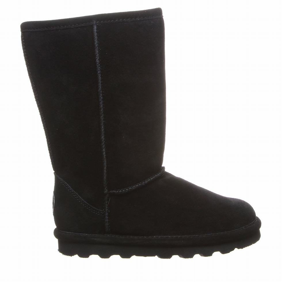 Bearpaw Elle Tall Youth Bot Çocuk Siyah | KYZ6678WU