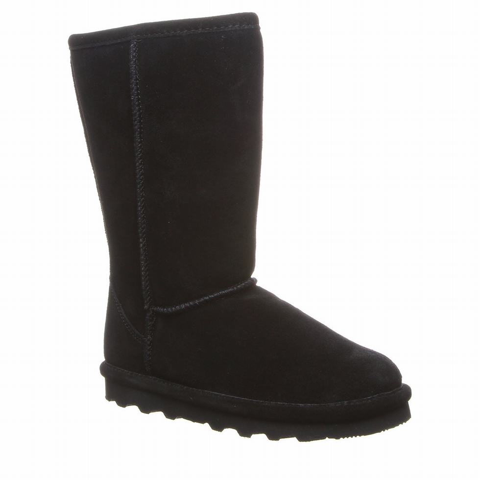 Bearpaw Elle Tall Youth Bot Çocuk Siyah | KYZ6678WU