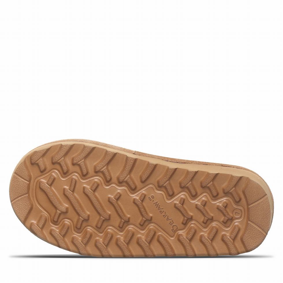 Bearpaw Elle Toddler Zipper Bot Çocuk Kahverengi | EYR942WQ