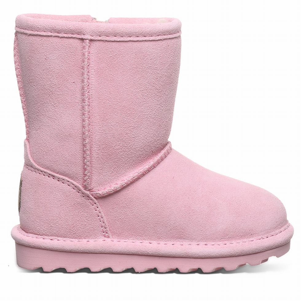 Bearpaw Elle Toddler Zipper Bot Çocuk Pembe | BBV4045NU