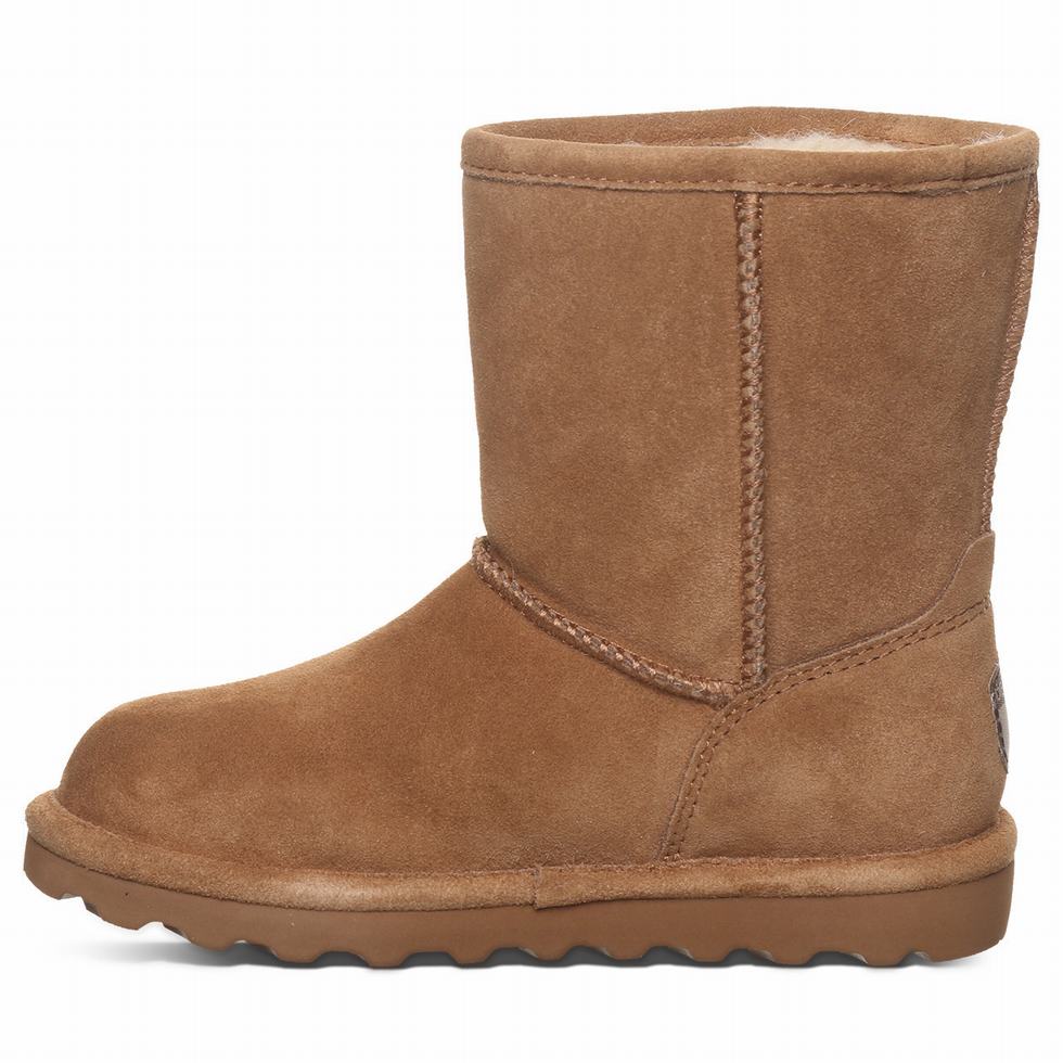 Bearpaw Elle Youth Bot Çocuk Kahverengi | OQY7935OM