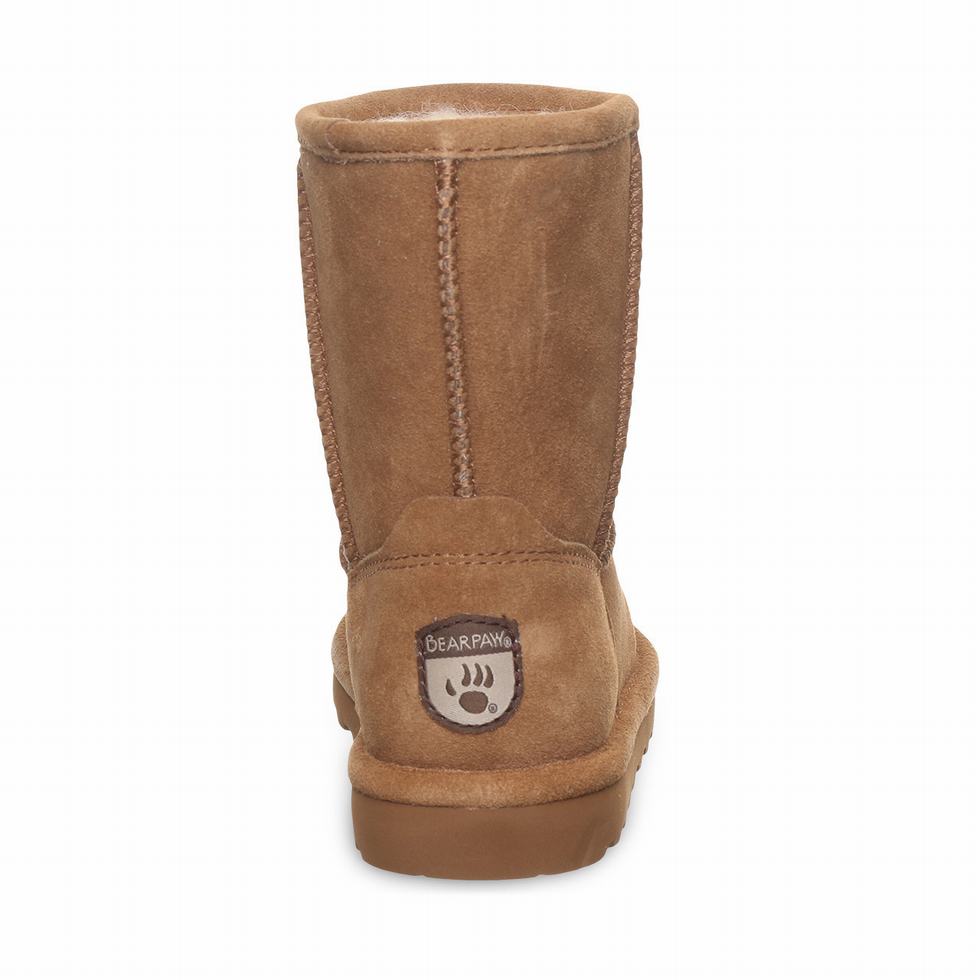 Bearpaw Elle Youth Bot Çocuk Kahverengi | OQY7935OM