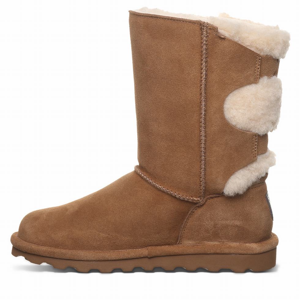 Bearpaw Eloise Wide Bot Kadın Kahverengi | SJU7421UD