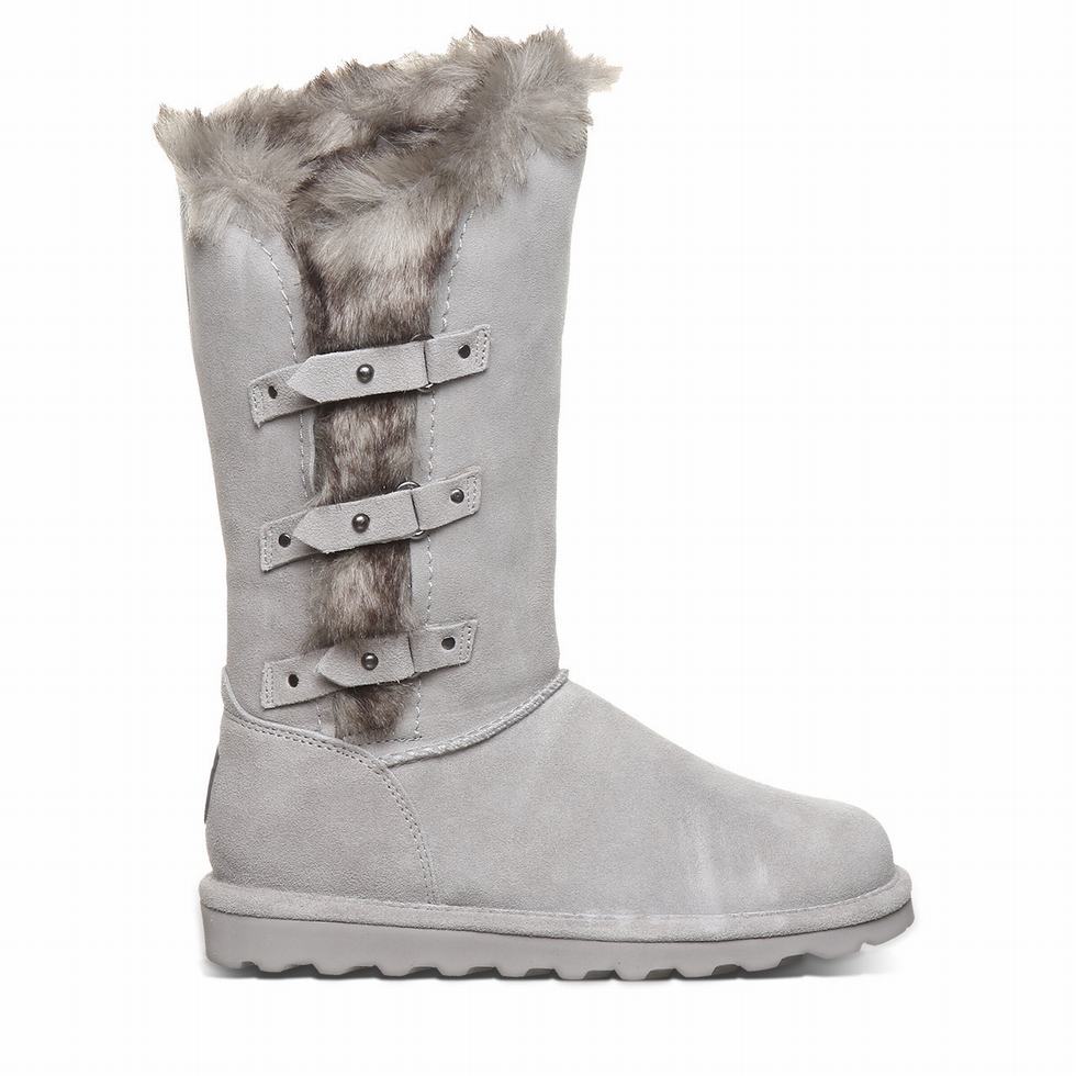 Bearpaw Emery Bot Kadın Gri | SYQ3886CM