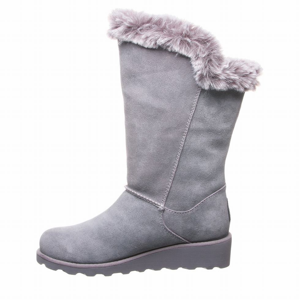 Bearpaw Genevieve Bot Kadın Gri | BRH4287AN