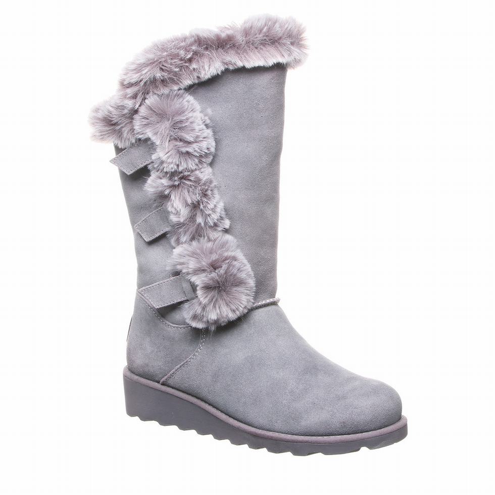 Bearpaw Genevieve Bot Kadın Gri | BRH4287AN