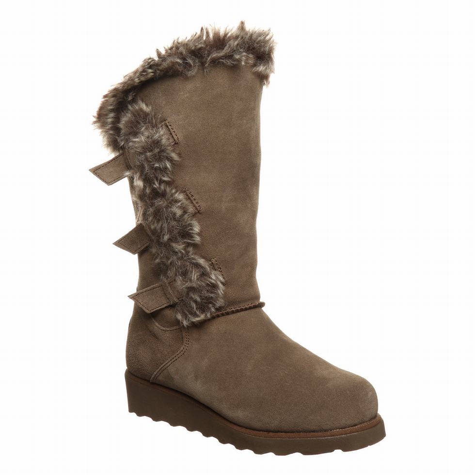 Bearpaw Genevieve Bot Kadın Kahverengi | PUT1852GD