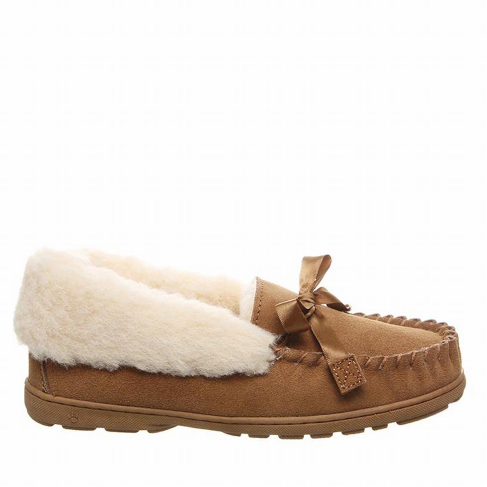 Bearpaw Indio Terlik Kadın Kahverengi | RHG921PK