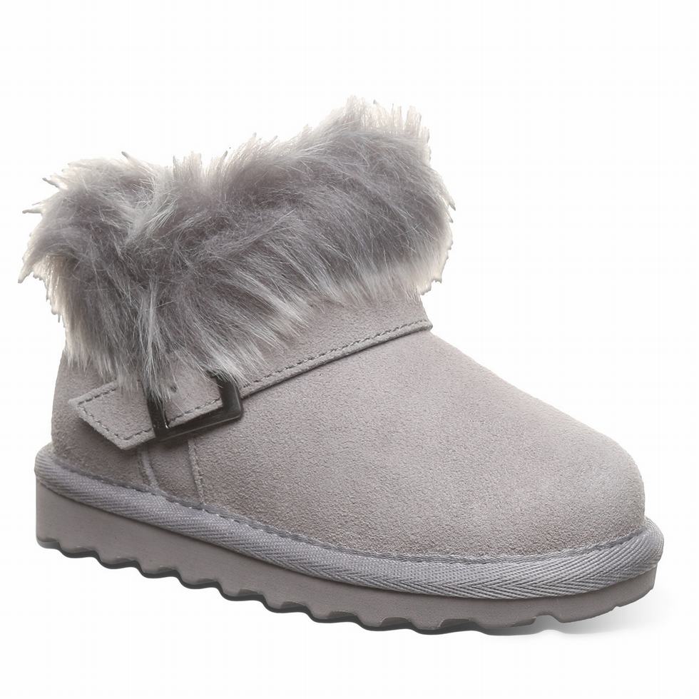 Bearpaw Jasmine Toddler Bot Çocuk Gri | EKJ3596LR