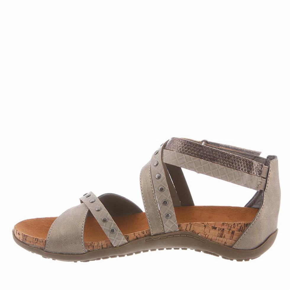 Bearpaw Julianna II Sandalet Kadın Gri | EGT10067VN