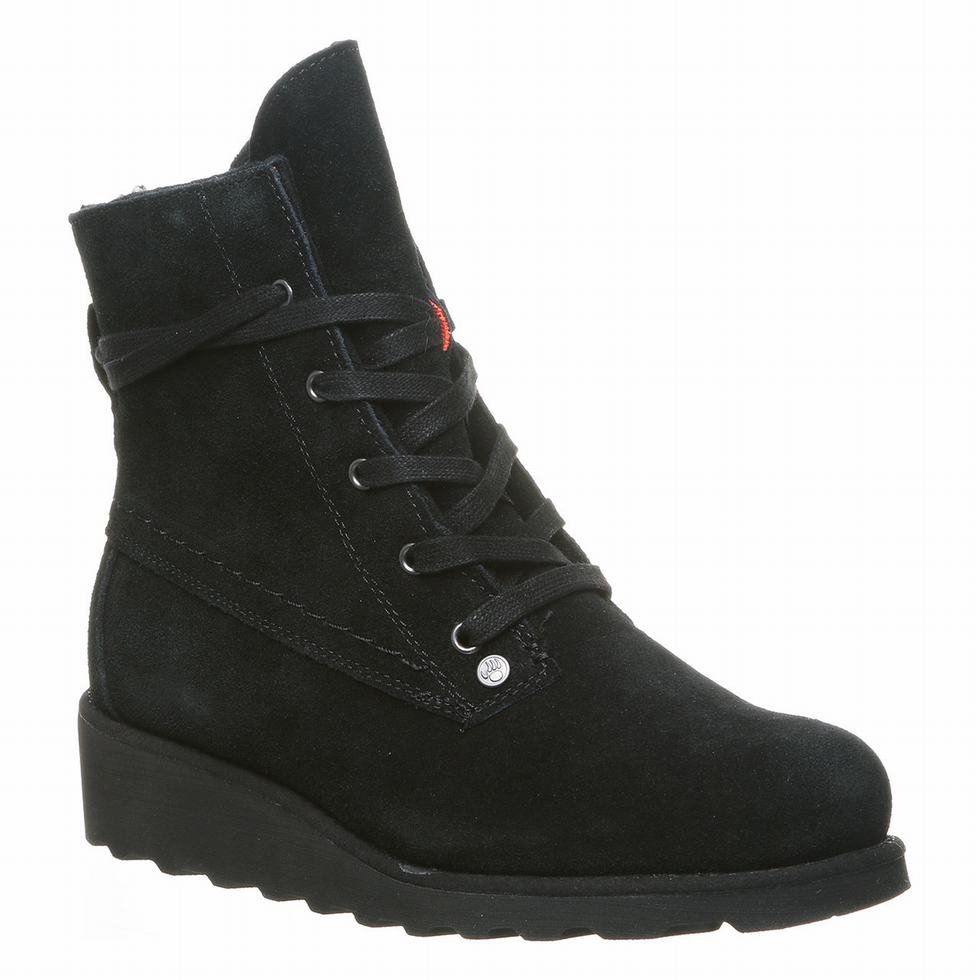 Bearpaw Krista Bot Kadın Siyah | JLA370ZC