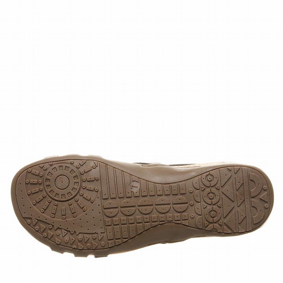 Bearpaw Layla Wide Sandalet Kadın Siyah | XAE9827OJ