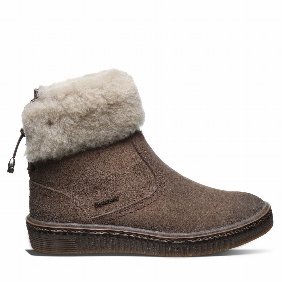 Bearpaw Leticia Bot Kadın Bej Rengi | UTH7070KO