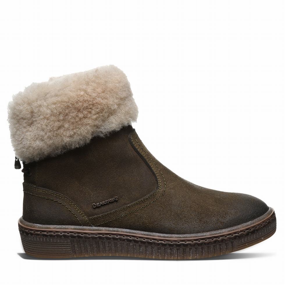 Bearpaw Leticia Bot Kadın Yeşil | HIS4963OO